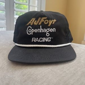 80's AJ Foyt Copenhagen Snapback Hat